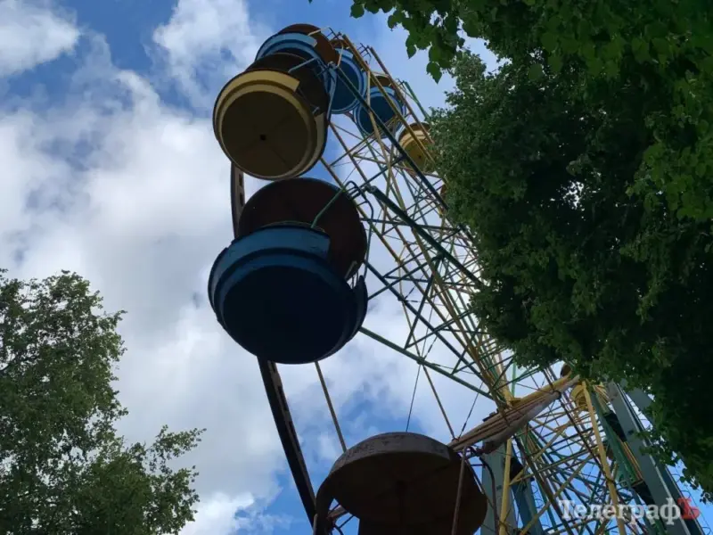 У парку «Придніпровський» незабаром розпочне роботу алея атракціонів