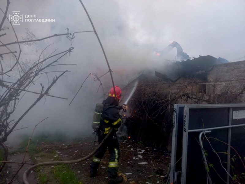 У Кременчуцькому районі за добу сталося три пожежі
