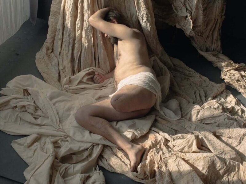 «О боже, я побачив Ісуса»: ветеран із ампутацією Олег Сподін знявся в проєкті фотографки Марти Сирко