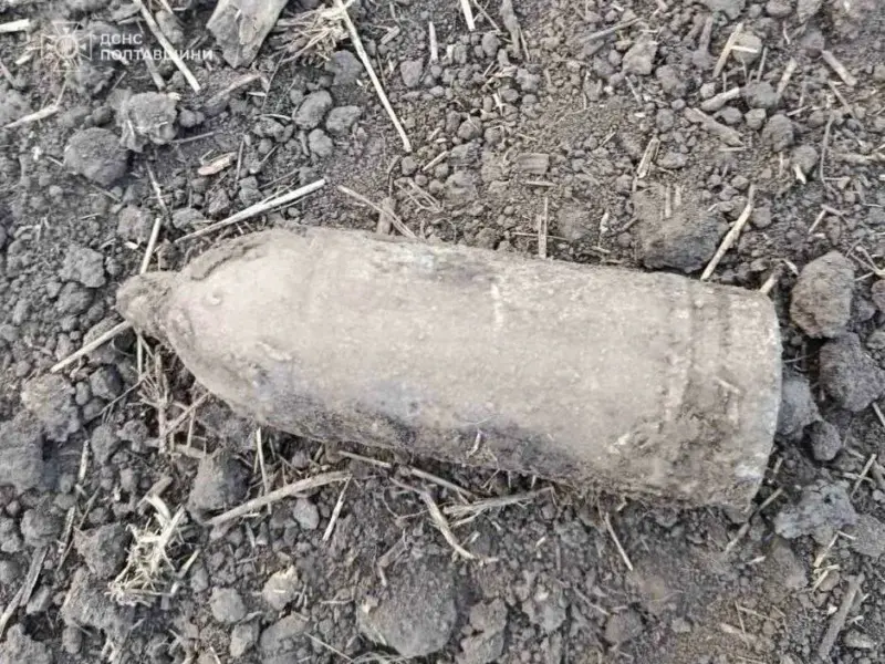 У Семенівській громаді виявили вибухонебезпечний предмет часів минулих війн