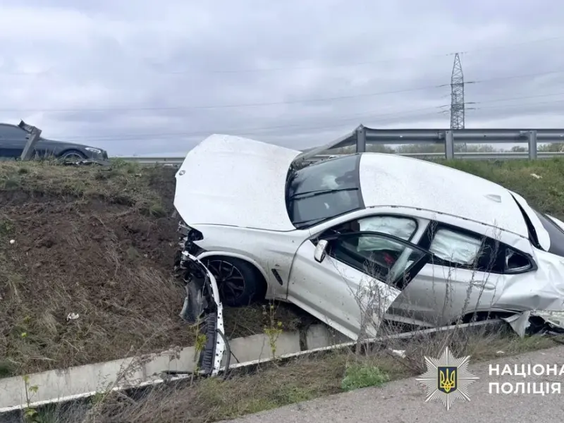 На Полтавщині в аварії загинув водій BMW
