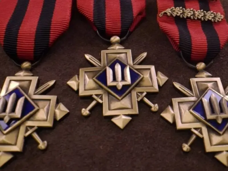 Військового з Полтавщини Владислава Лапу нагородили «Золотим хрестом»