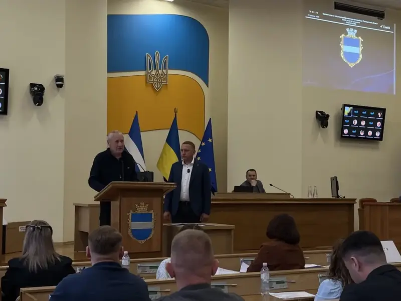 У Кременчуці нагородили директора «Кременчук Аква-Сервісу» Василя Білоуса