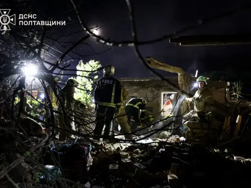 У Полтаві дрон зруйнував приватний будинок: постраждала жінка
