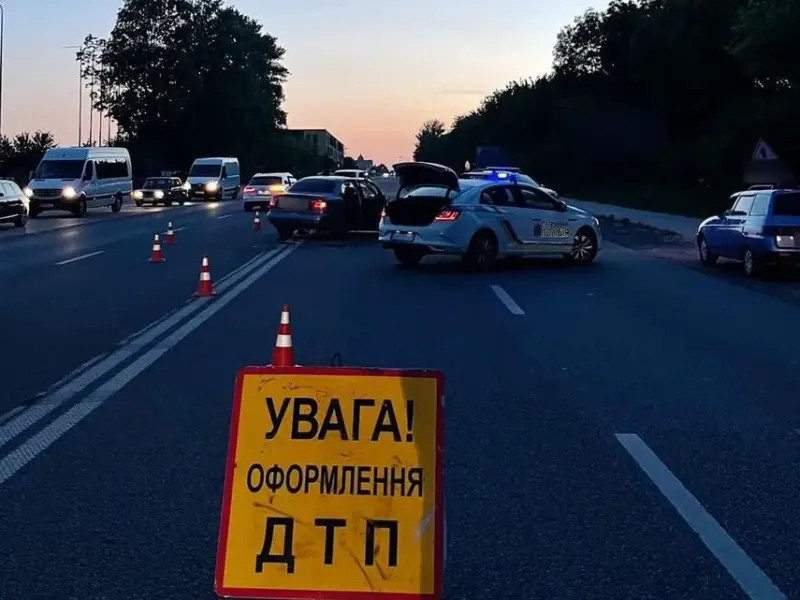 У Кременчуці протягом квітня 9 водіїв залишили місце ДТП – поліція вже встановила вісьмох