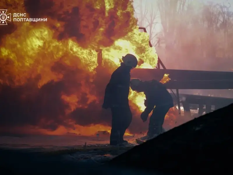 Росіяни атакували об’єкти «Нафтогазу» на Полтавщині та Харківщині