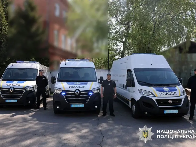 Кременчуцькі поліціянти отримали мобільну криміналістичну лабораторію