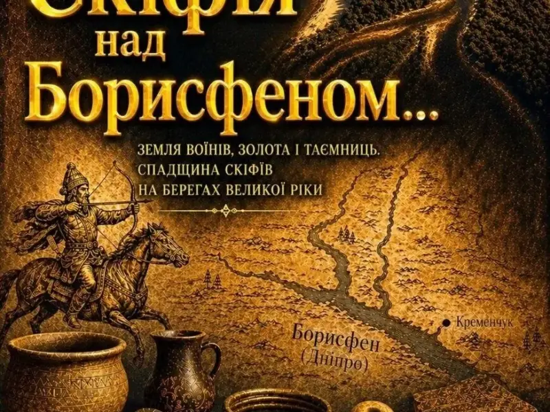 Завтра у Кременчуцькому краєзнавчому музеї відкривається виставка «Скіфія над Борисфеном»