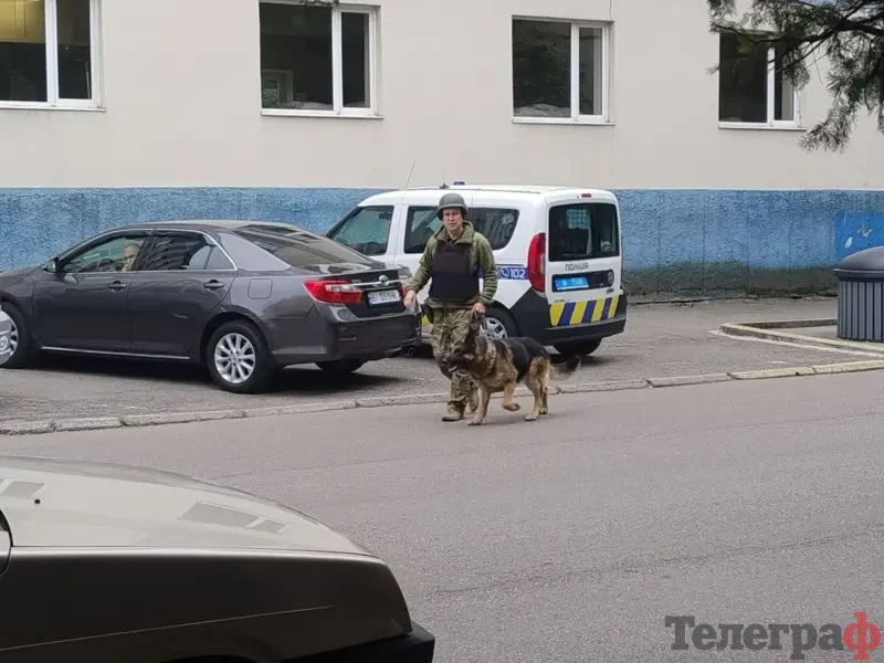Вибухотехнік зі службовим собакою