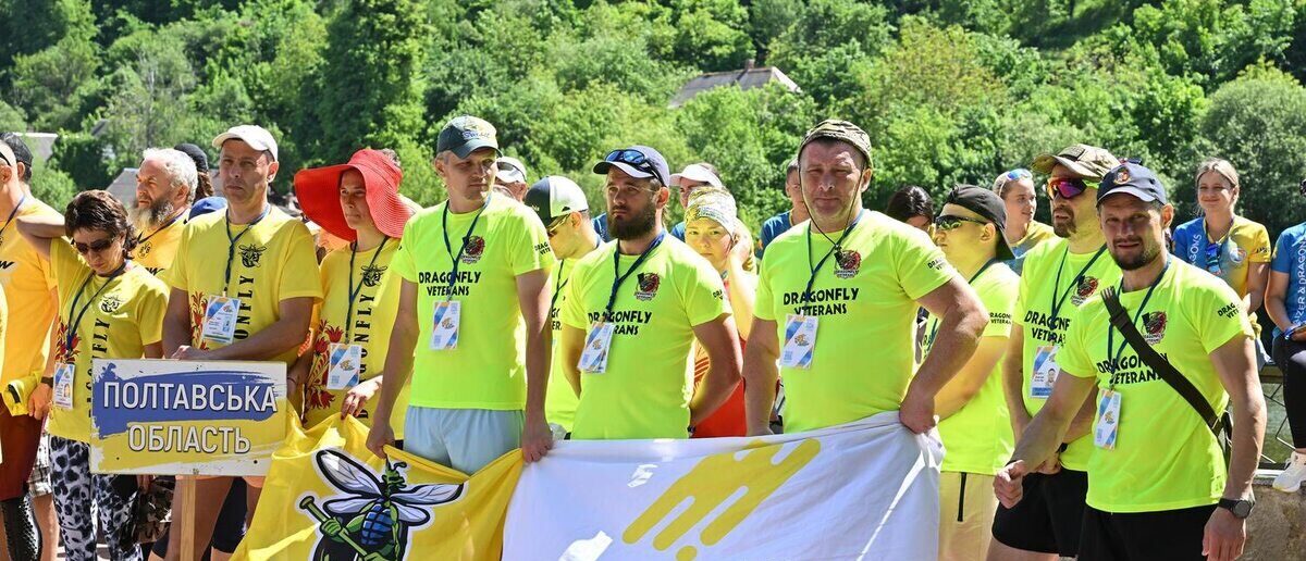 Команда ветеранів з Полтавщини здобула «бронзу» Кубка України з веслування