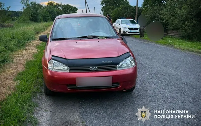 На Кременчуччині п’яний водій збив 12-річного велосипедиста і втік з місця ДТП