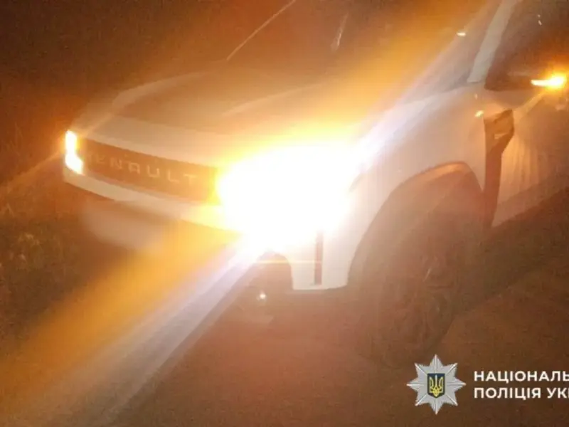На Полтавщині Renault збив пішохода на трасі Гадяч — Зіньків