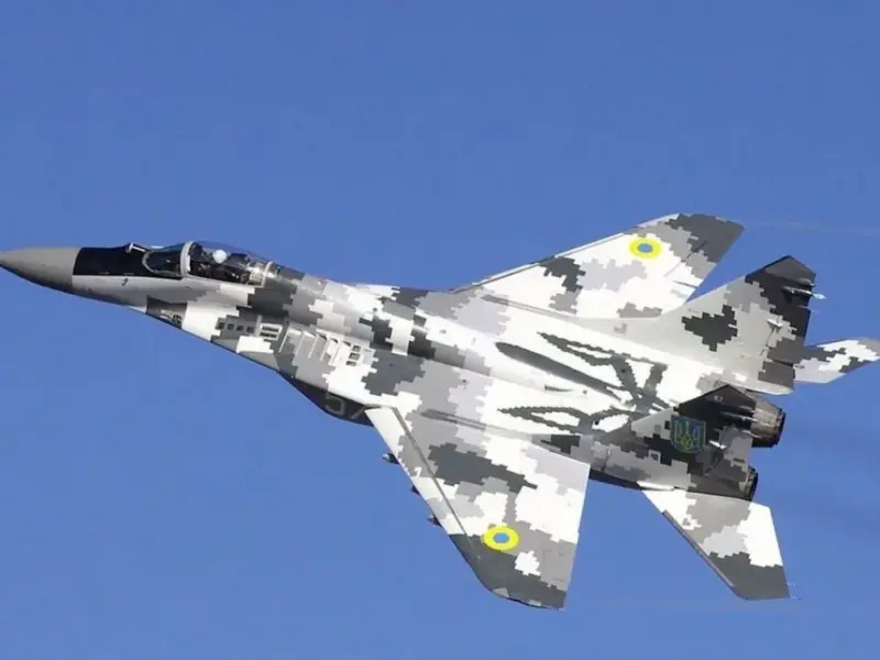 На Полтавщині впав винищувач МіГ-29, пілот катапультувався