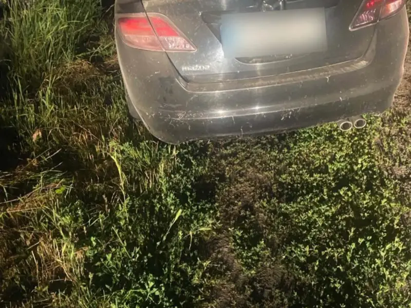 У Кременчуці п’яний водій вночі намагався втекти від патрульних, але не зміг