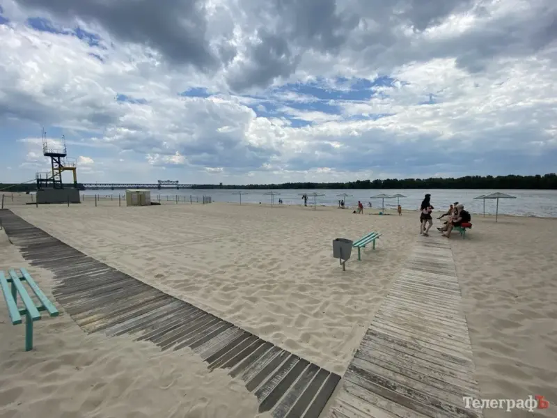У Кременчуці вода на міських пляжах відповідає санітарним нормам