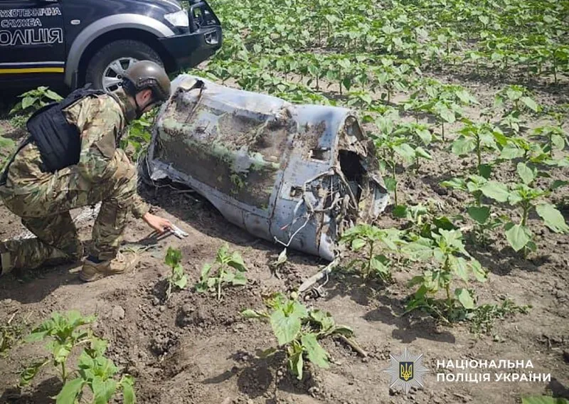 На Полтавщині знешкодили бойову частину ракети Х-101