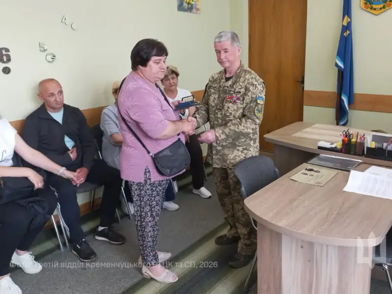 У Семенівці родинам полеглих воїнів передали державні та військові нагороди