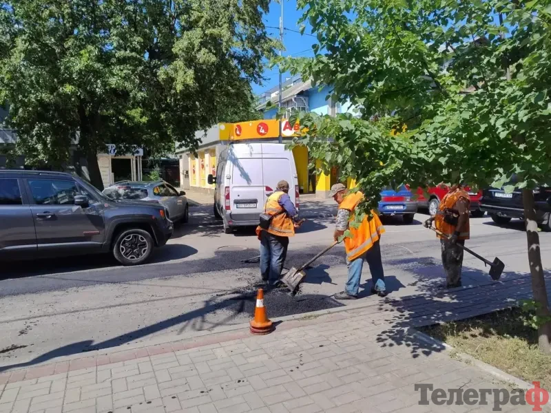 На вулиці Шевченка у Кременчуці ремонтують дорогу: рух ускладнений <img src="https://www.telegraf.in.ua/wp-content/uploads/2026/03/gallery.svg" alt="" class="feed-icon" style="width: 20px; height: 20px; vertical-align: middle;" />