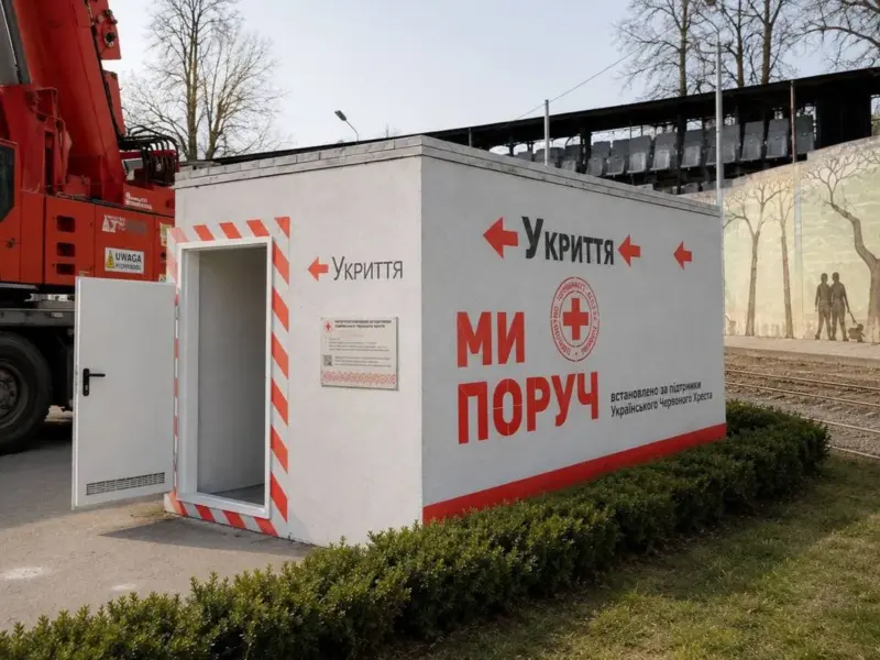 У Полтаві встановлять перші модульні укриття