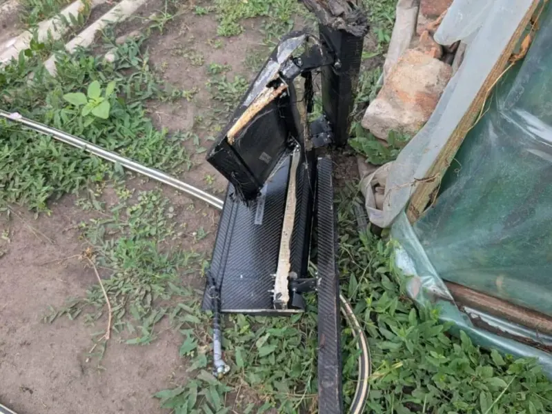 У Полтавському районі на подвір’ї знайшли шматок дрона — ОВА