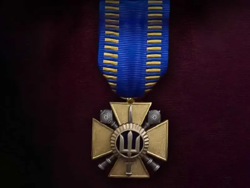 На Полтавщині родинам трьох полеглих військових передали медалі «Лицарський хрест»