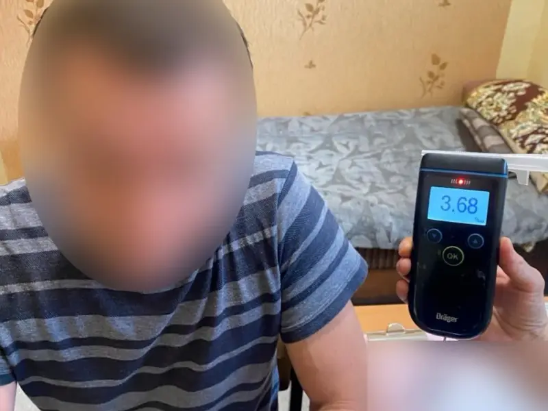 У Кременчуці зупинили п’яного водія: вміст алкоголю у 18 разів перевищував норму