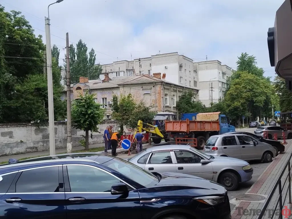У центрі Кременчука перекрили частину вулиці Шевченка