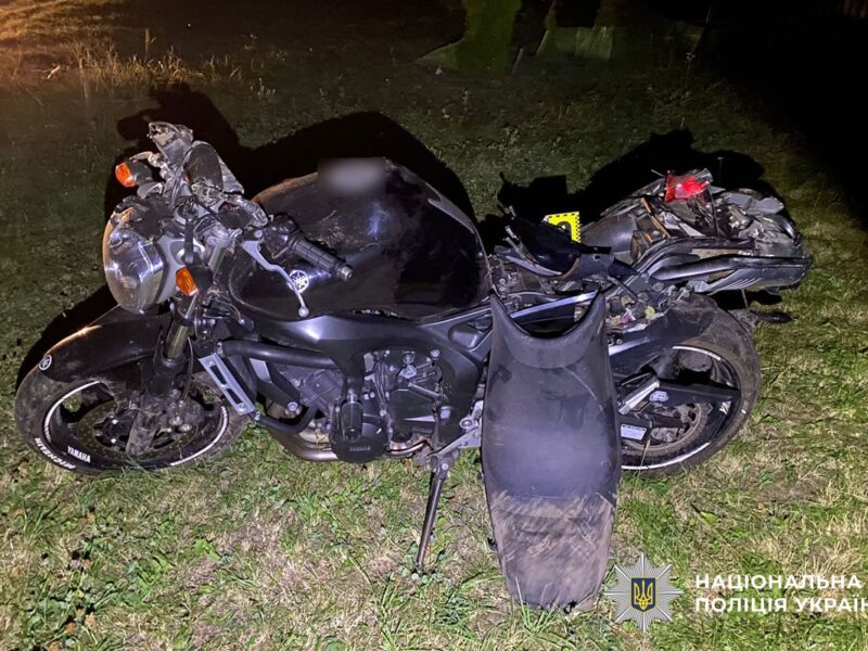 У Ромодані 19-річний мотоцикліст злетів у кювет і травмувався