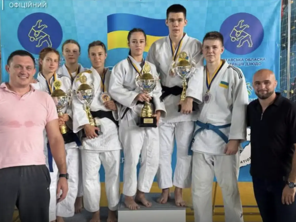 Кременчуцькі дзюдоїсти вибороли 8 нагород на всеукраїнському турнірі