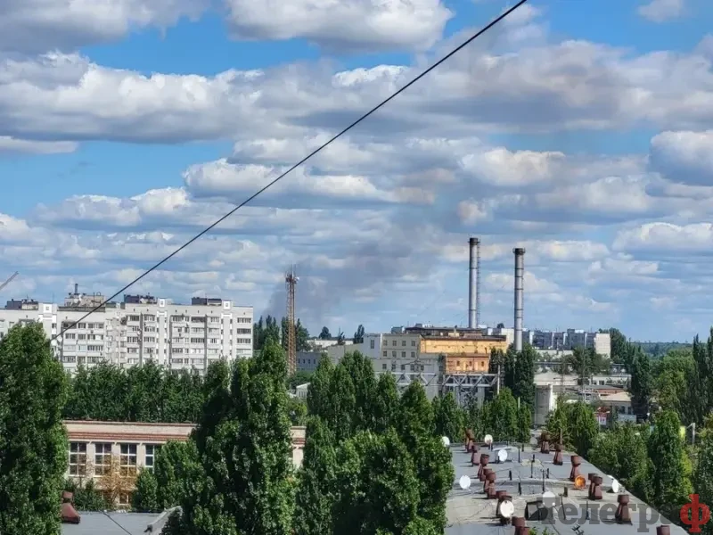 Фотофакт: між Рокитним і Федоренками горить сухостій <img src="https://www.telegraf.in.ua/wp-content/uploads/2026/03/gallery.svg" alt="" class="feed-icon" style="width: 20px; height: 20px; vertical-align: middle;" />