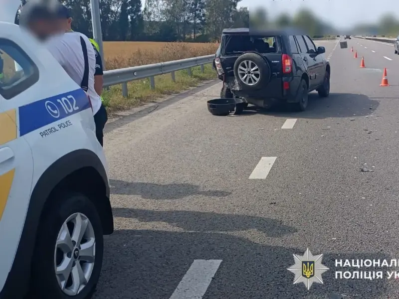 На Полтавщині зіткнулися ЗАЗ та Chery: пасажирку госпіталізували