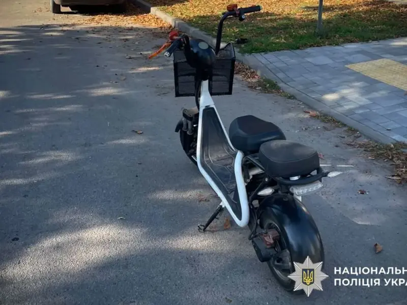 У Гадячі електробайк збив двох 6-річних дітей: хлопчика госпіталізували