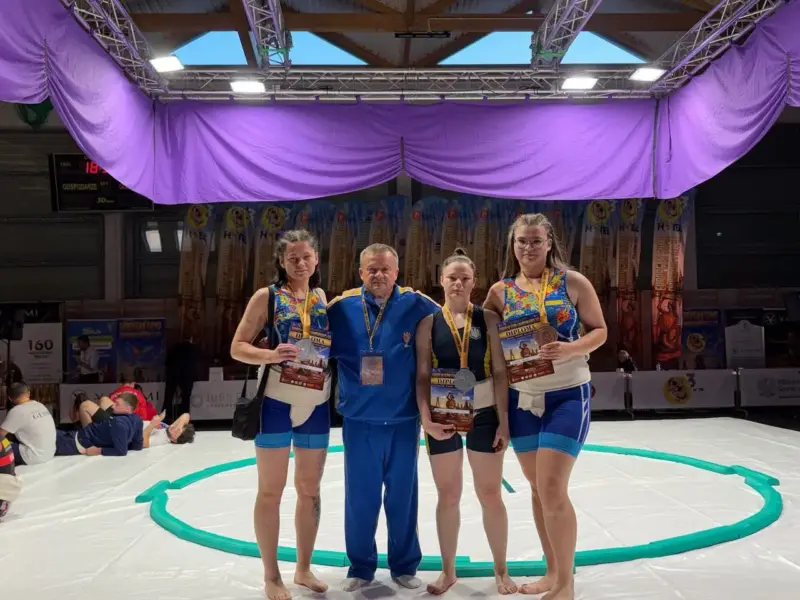 Спортсменки з Полтавщини здобули п’ять медалей чемпіонату Європи із сумо