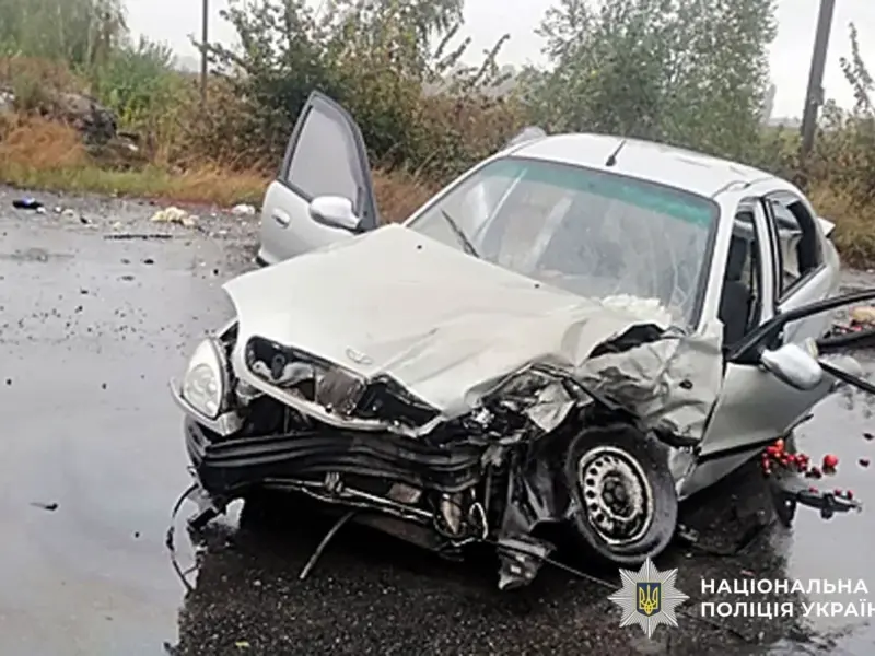На Полтавщині зіткнулися Volkswagen і ЗАЗ: п’ятеро людей у лікарні
