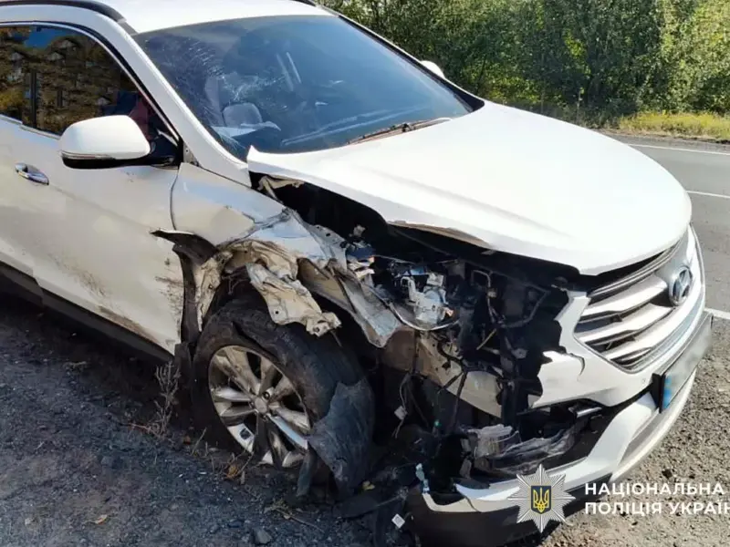 Біля Диканьки зіткнулися Volvo та Hyundai: травмувалася пасажирка