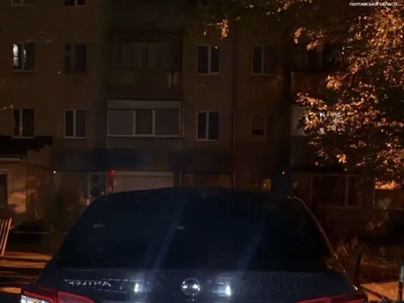У Полтаві водій Nissan відмовився проходити огляд на наркотичне сп’яніння