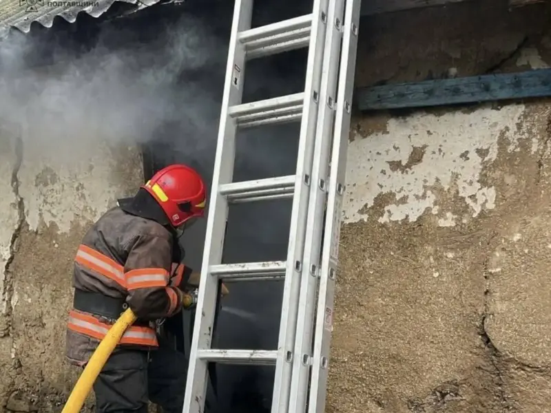 На Кременчуччині за добу сталися дві пожежі: що відомо