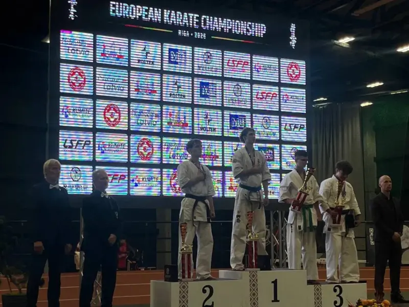 Полтавські каратисти здобули медалі чемпіонату Європи