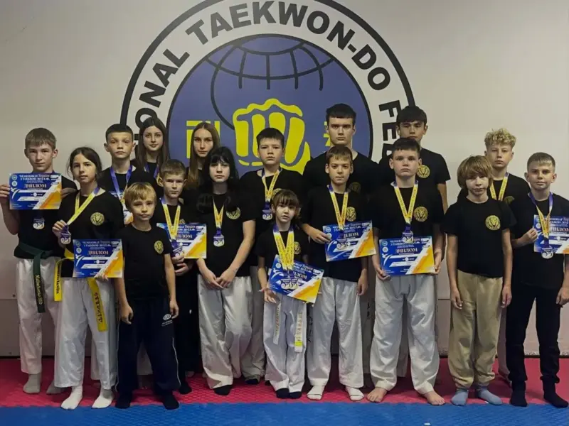 Кременчуцькі таеквондисти здобули чотири медалі на чемпіонаті України в Житомирі