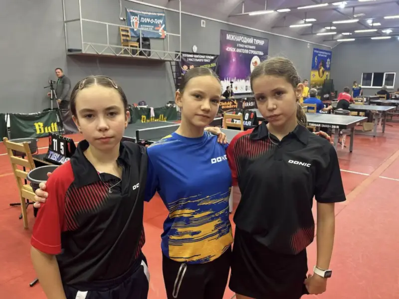 Тенісистки з Полтавщини виграли чемпіонат України «Дитяча ліга»