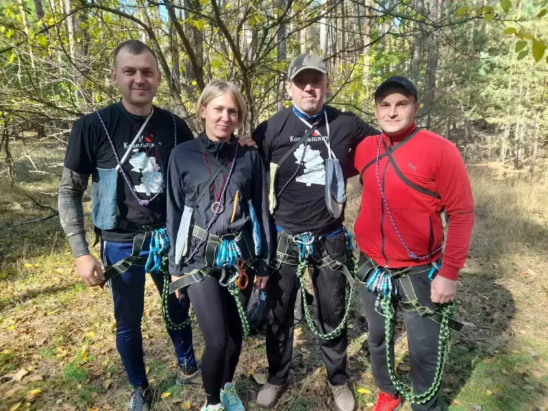 Команда Козельщинської громади стала п’ятою на обласному чемпіонаті з туризму