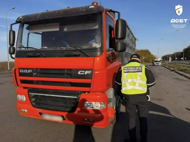 На Полтавщині виявили дві перевантажені фури: штрафи становлять 85 тисяч гривень