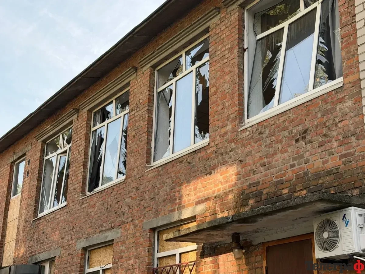 Після атаки у Кременчуці пошкоджені 53 вікна у 34-му дитсадку: дітей тимчасово переведуть