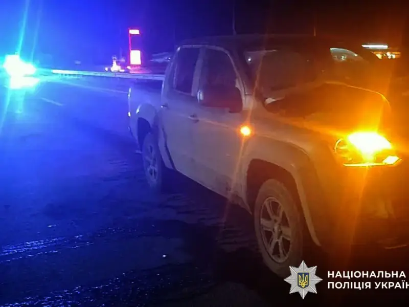 На Полтавщині автівка на смерть збила пішохода – поліція